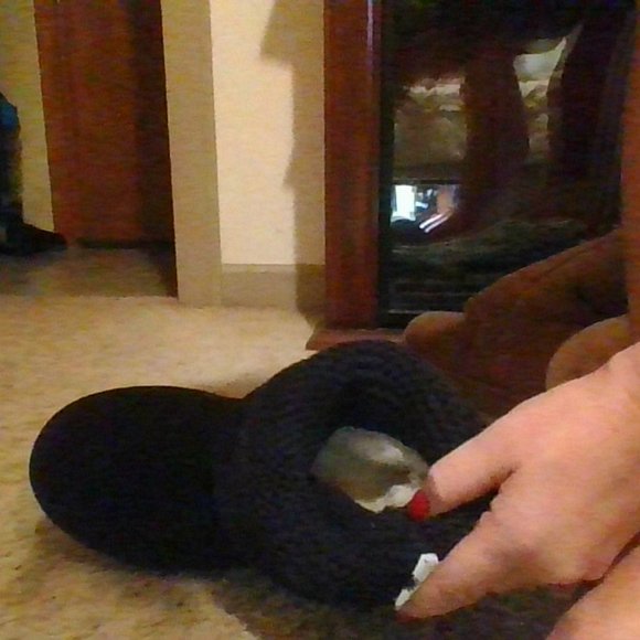 Ugg black crochet tall boots, sz 7 - Picture 4 of 4